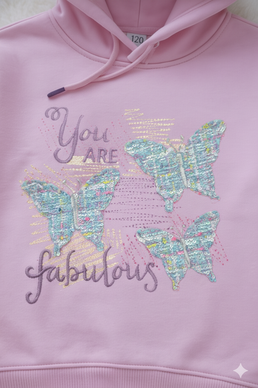 D514 - Applique Pink