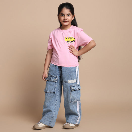 YB-11 GIRL'S CROP TOP